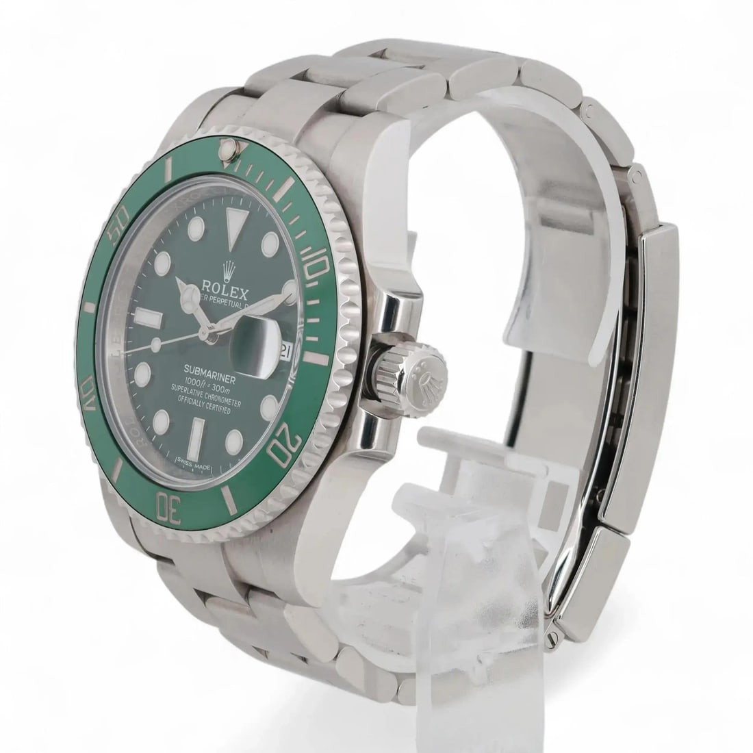 Rolex Submariner Hulk Green Automatic Mens Watch 116610LV with Box and Papers - 2