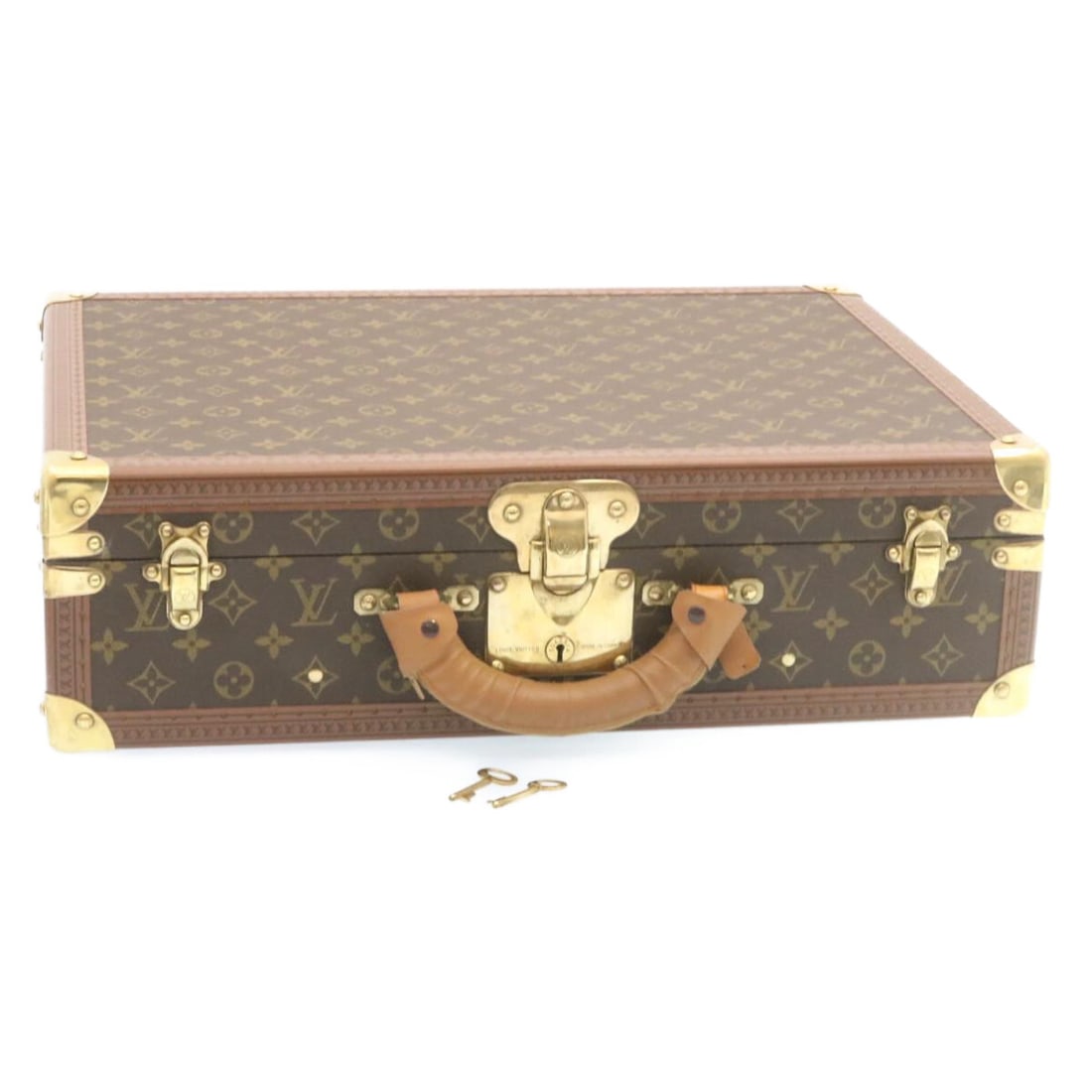 LOUIS VUITTON Vintage Monogram Cotteville Trunk M21422 with Keys (1 of 15)