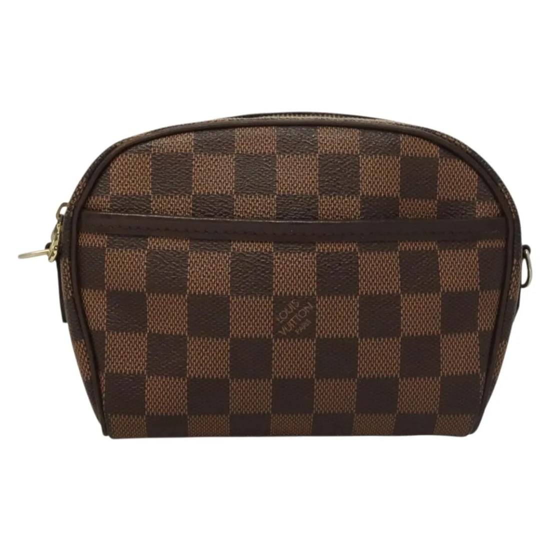 Louis Vuitton Ipanema Brown Damier Canvas Shoulder Bag: Louis Vuitton Ipanema Brown Damier Canvas Shoulder Bag The Louis Vuitton Ipanema handbag features the iconic Damier canvas in brown, designed for women. This handbag is made in France and offers a str