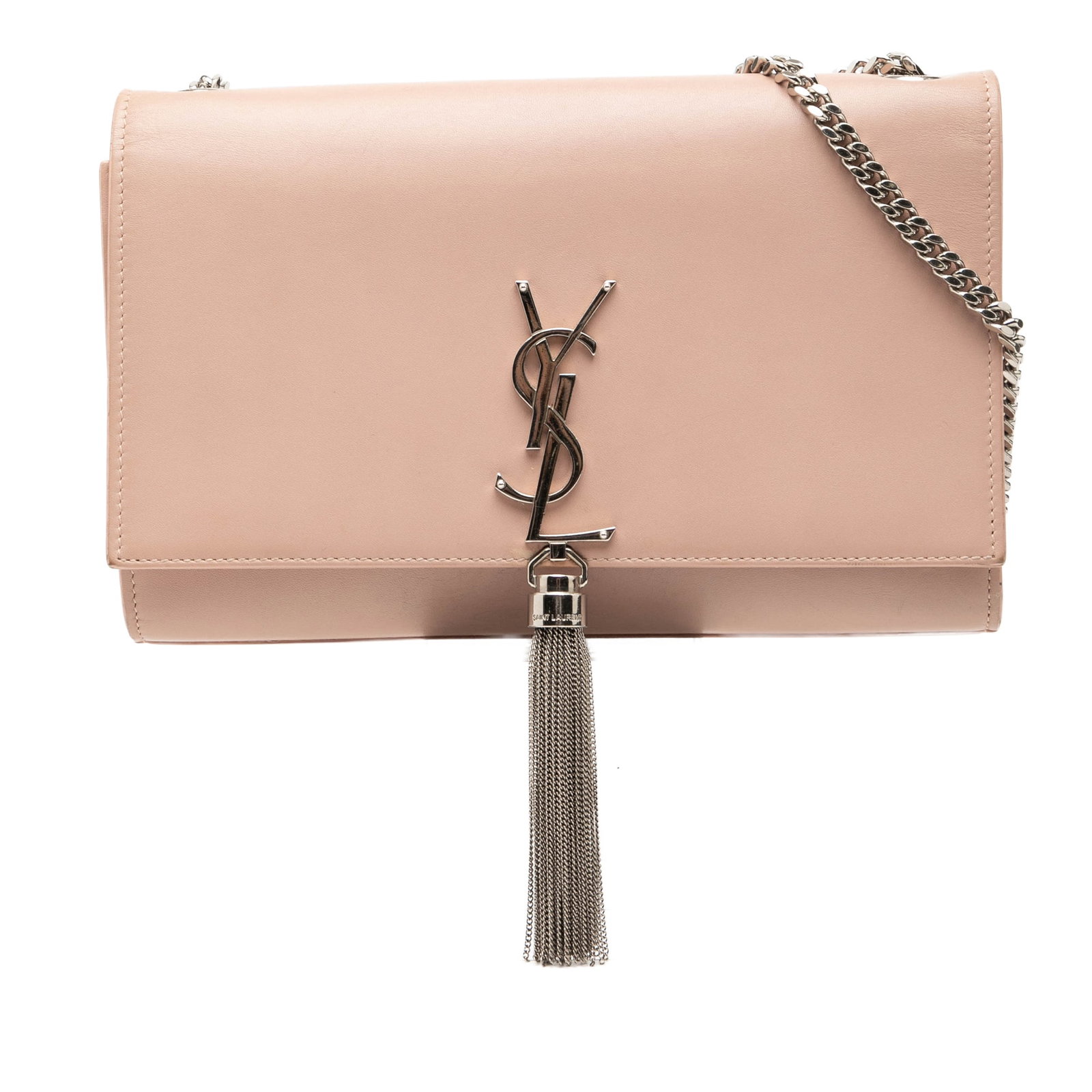 Pink Kate Medium Leather Crossbody Bag with Tassel by Saint Laurent (1 of 8)
