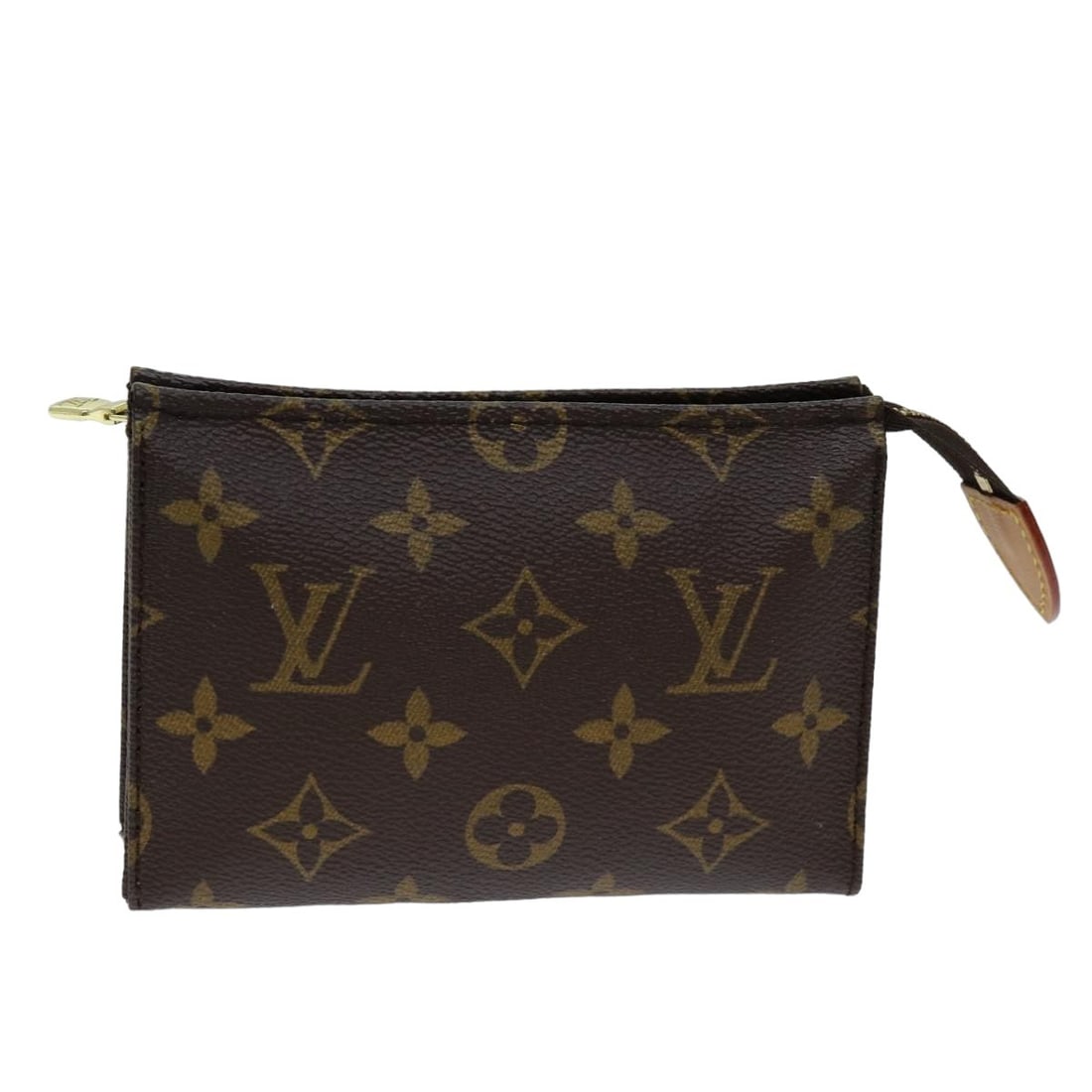 Louis Vuitton Monogram Canvas Pouch M47546: Louis Vuitton Monogram Canvas Pouch M47546 This Louis Vuitton Monogram Poche Toilette 15 pouch is crafted from signature Monogram canvas and features a compact and practical design. Made in France, it