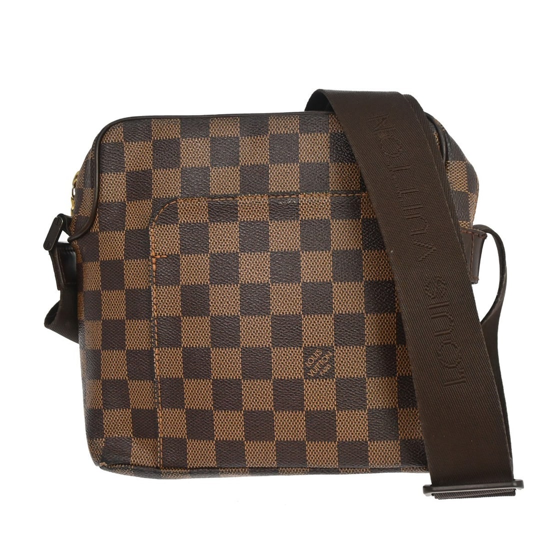Louis Vuitton Olaf PM Damier Ebene Crossbody Bag N41442 (1 of 18)