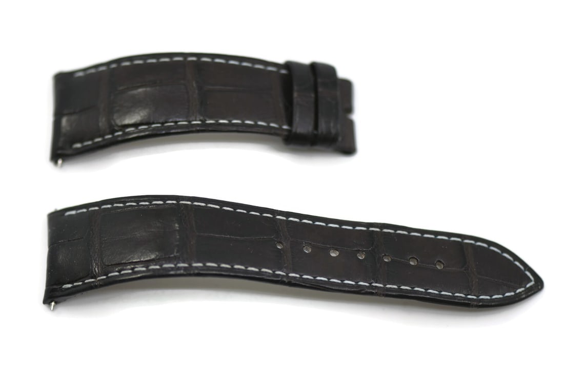 Audemars Piguet Authentic Brown Leather Wristwatch Strap 21mm (1 of 2)