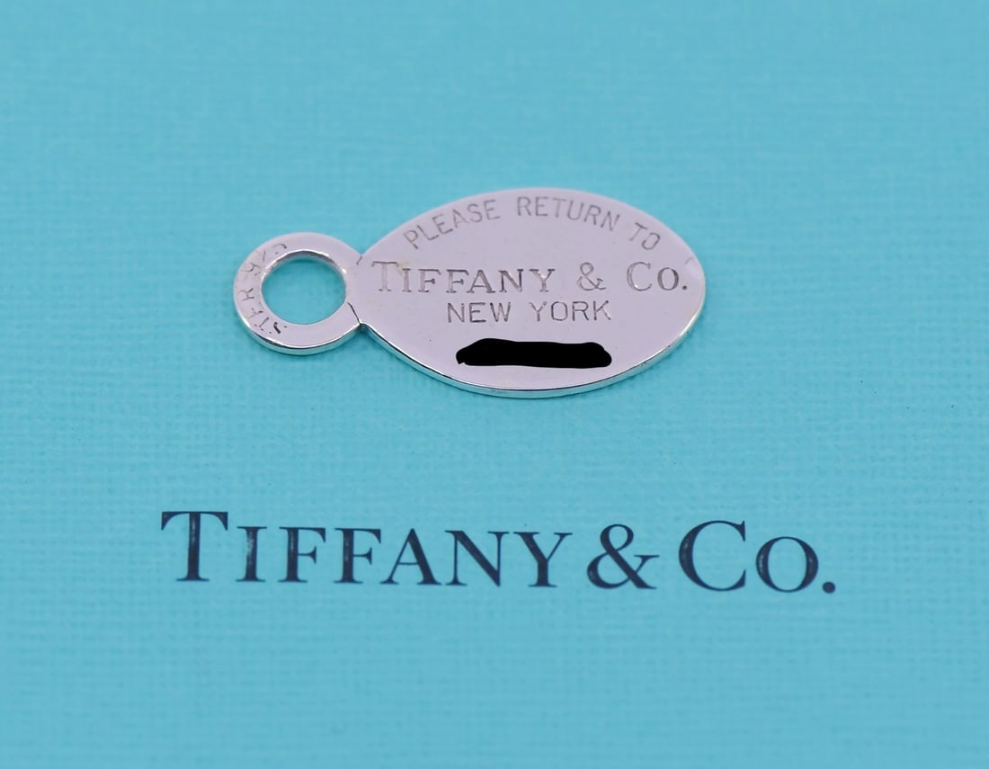 Tiffany & Co Return to Tiffany Sterling Silver Pendant 925 Authentic (1 of 3)