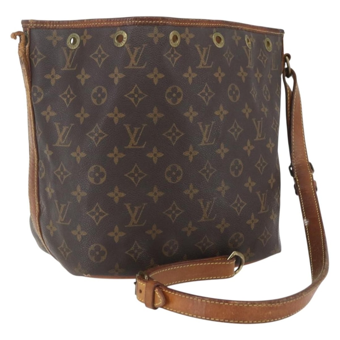 Louis Vuitton Petit Noe Monogram Canvas M42226 Women's Shoulder Bag: Louis Vuitton Petit Noe Monogram Canvas M42226 Women's Shoulder Bag This Louis Vuitton Monogram Petit Noe Shoulder Bag, model M42226, is crafted from the signature Monogram Canvas. Designed for women,