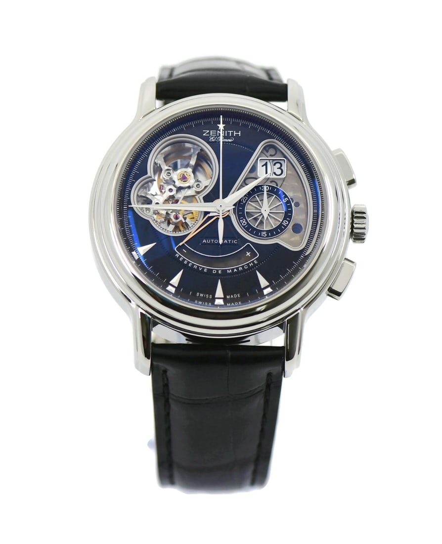 Zenith El Primero Chronomaster 40mm Stainless Steel Watch 03.0240.4039 with Box and Papers (1 of 5)