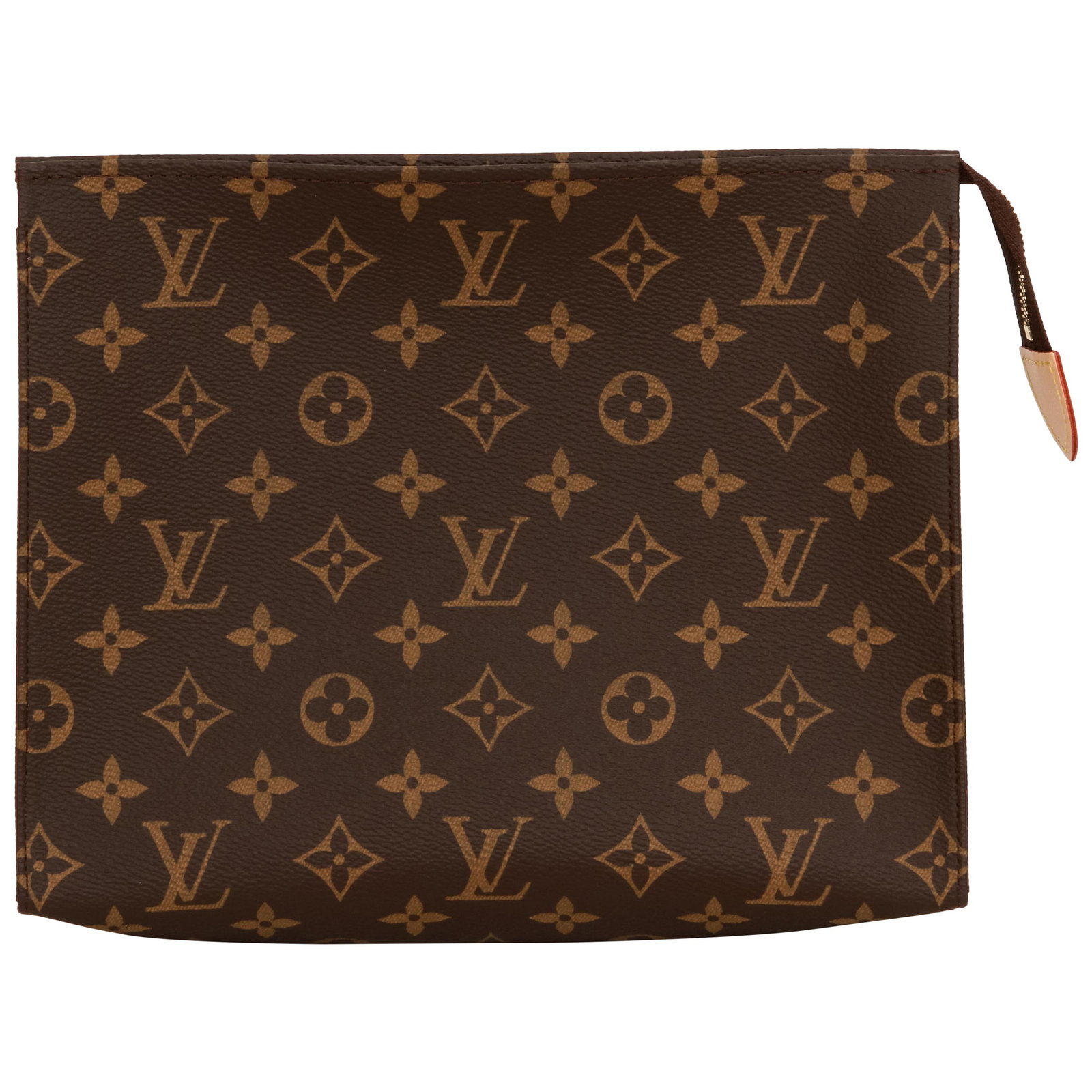 Louis Vuitton Monogram Toiletry Clutch Brand New in Box: Louis Vuitton Monogram Toiletry Clutch Brand New in Box Discover the elegance of this Louis Vuitton Monogram Toiletry Clutch, a perfect combination of style and functionality. This unisex pouch is cra