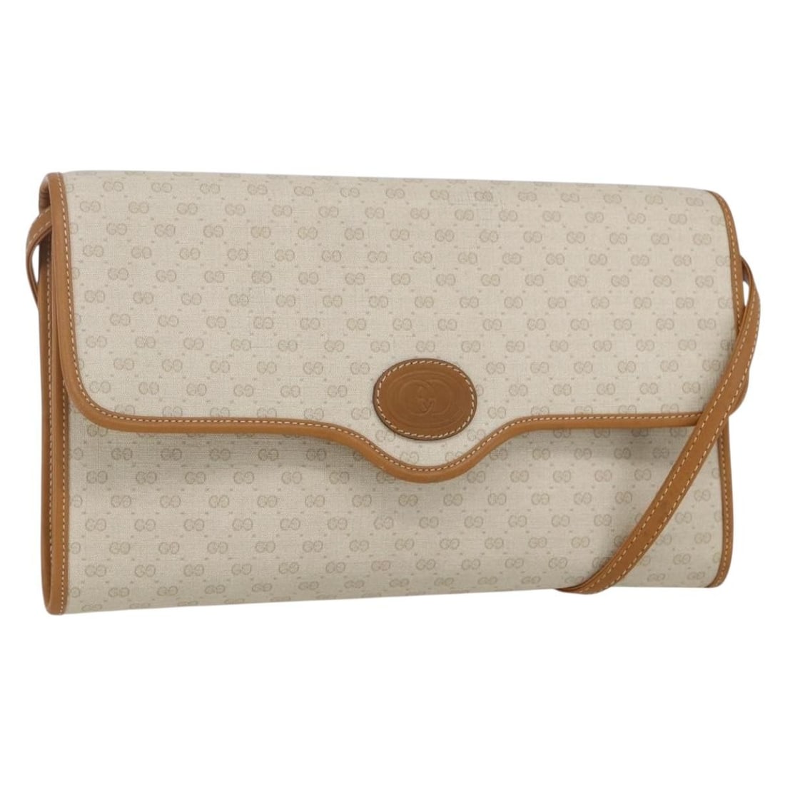 Gucci Micro GG Supreme Beige Gold PVC Shoulder Bag for Women: Gucci Micro GG Supreme Beige Gold PVC Shoulder Bag for Women This Gucci Micro GG Supreme shoulder bag is crafted from beige and gold PVC leather with micro small GG canvas detailing. Designed for wome