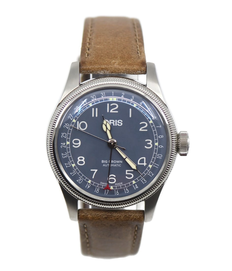 Oris 7741 Big Crown men's automatic wristwatch with box papers (1 of 6)