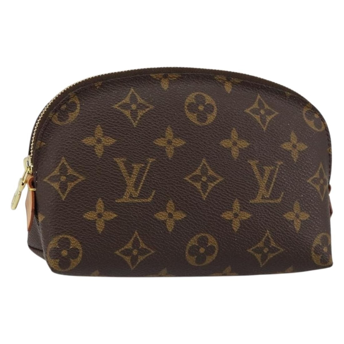 Louis Vuitton M43998 Monogram Canvas Cosmetic PM Pouch: Louis Vuitton M43998 Monogram Canvas Cosmetic PM Pouch Louis Vuitton Monogram Pochette Cosmetic PM pouch in monogram canvas. This women's pouch is made in Spain and shows heavy signs of use, including