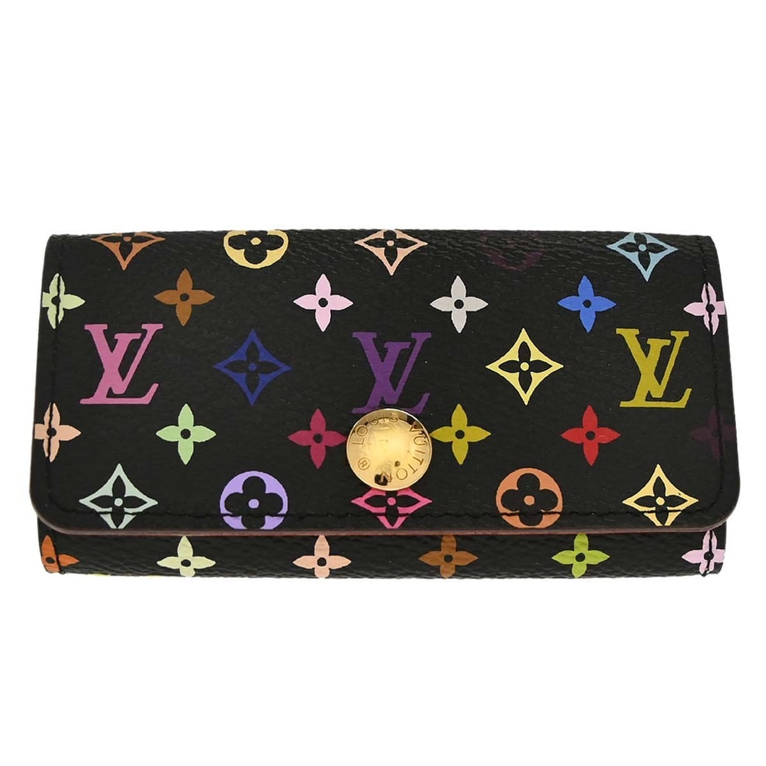 Louis Vuitton Multicles 4 Key Case Monogram Multicolor M60044 (1 of 15)