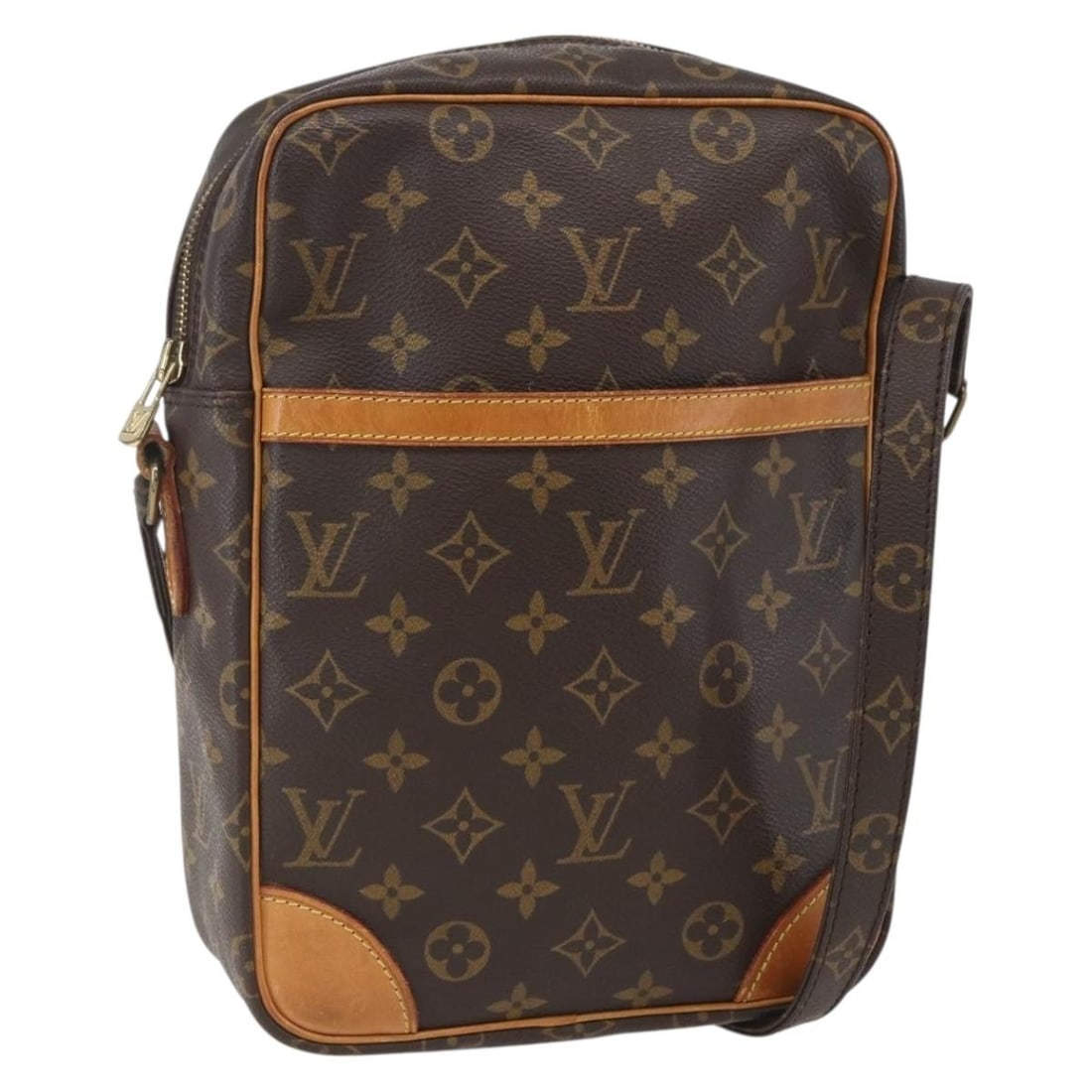 LOUIS VUITTON Monogram Danube GM Shoulder Bag M45262 Authentic: LOUIS VUITTON Monogram Danube GM Shoulder Bag M45262 Authentic The LOUIS VUITTON Monogram Danube GM Shoulder Bag (Model M45262) is a stylish and functional accessory crafted from Monogram Canvas. This