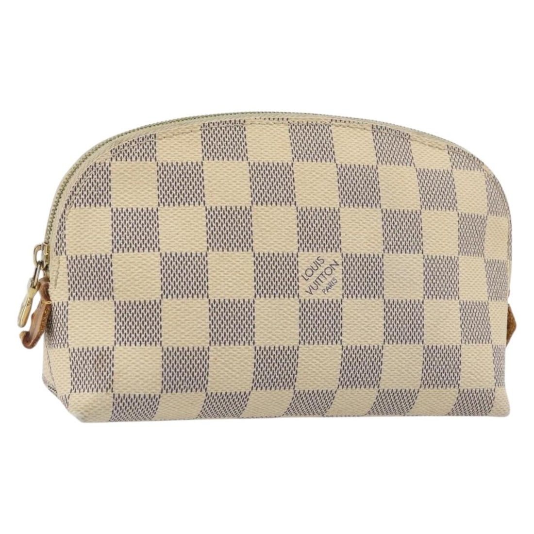 Louis Vuitton Damier Azur Cosmetic PM Pouch N60024 Spain: Louis Vuitton Damier Azur Cosmetic PM Pouch N60024 Spain This Louis Vuitton Damier Azur Pochette Cosmetic PM Pouch, model N60024, is crafted from Damier Azur canvas and designed for women. Made in Spa