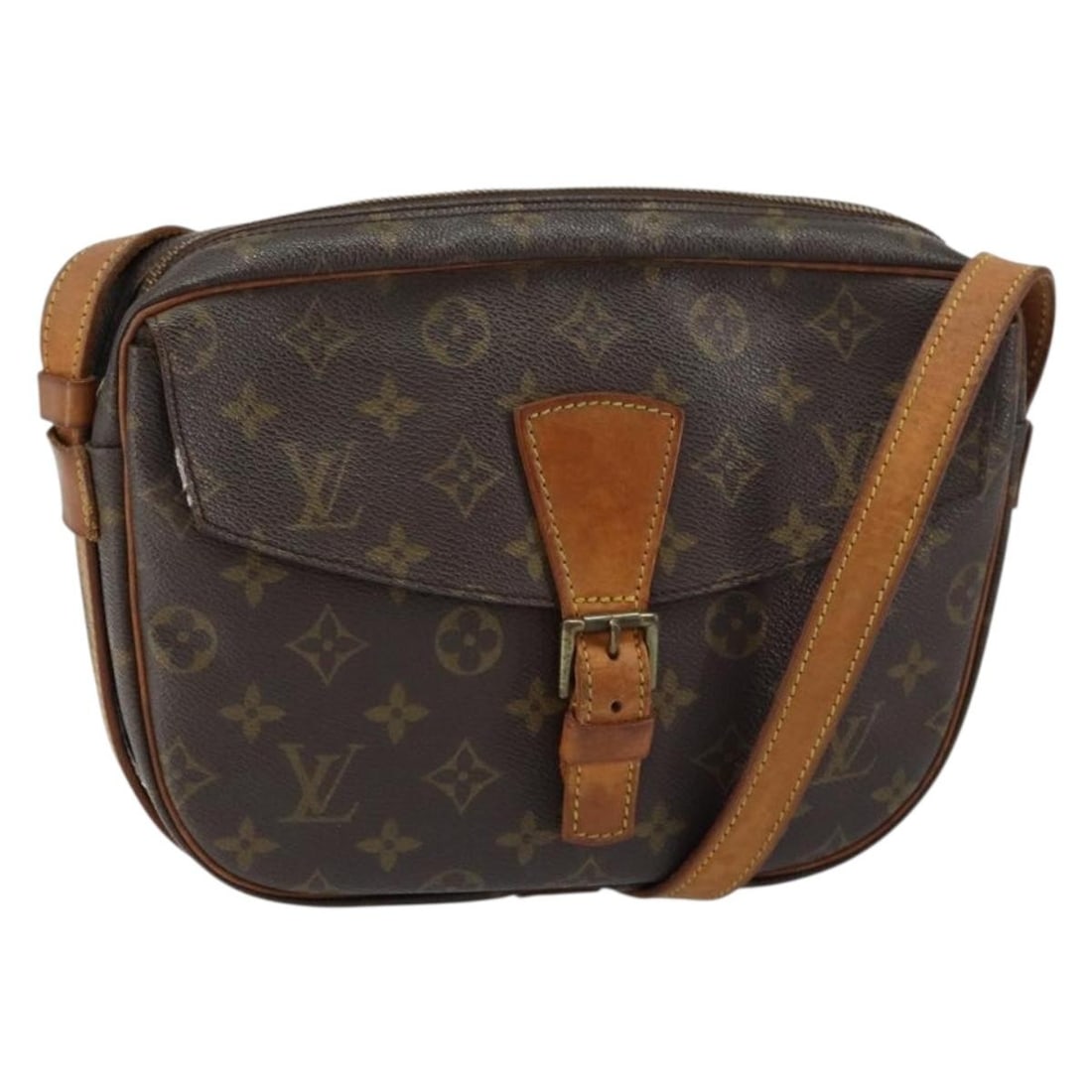 LOUIS VUITTON Monogram Jeune Fille GM Shoulder Bag M51225 Auth France: LOUIS VUITTON Monogram Jeune Fille GM Shoulder Bag M51225 Auth France This authentic LOUIS VUITTON Monogram Jeune Fille GM Shoulder Bag (Model: M51225) is a stylish accessory crafted in France from du