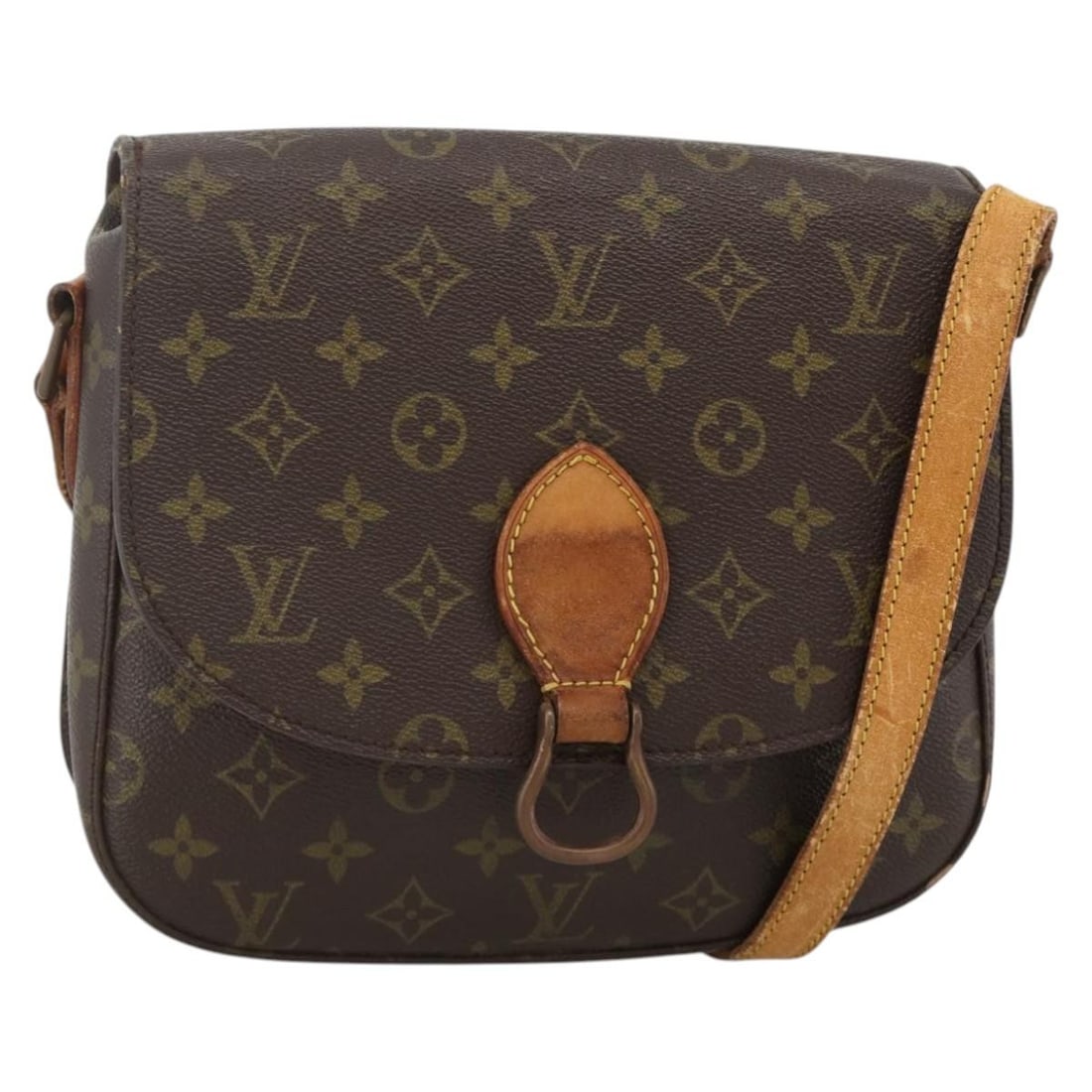 Saint Cloud GM Monogram Canvas Shoulder Bag by Louis Vuitton M51242: Saint Cloud GM Monogram Canvas Shoulder Bag by Louis Vuitton M51242 This Louis Vuitton Monogram Saint Cloud GM shoulder bag features the iconic monogram canvas exterior in a classic brown color. Desig