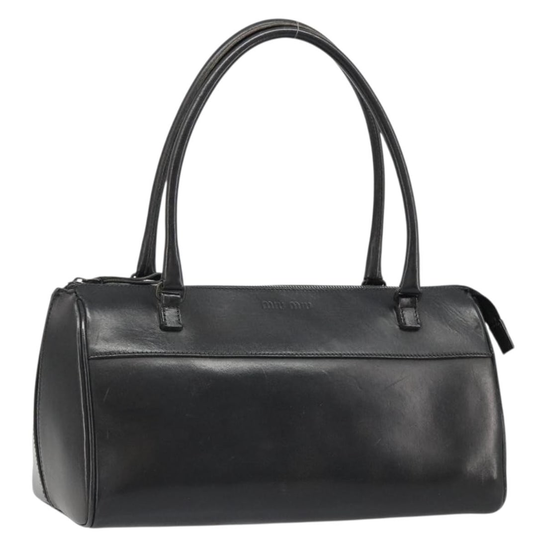Miu Miu Black Leather Womens Handbag Made in Italy (1 of 18)