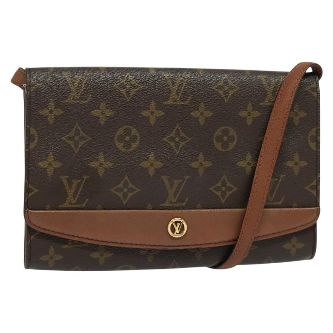 LOUIS VUITTON Monogram Bordeaux Shoulder Bag M51798 Auth France (1 of 18)