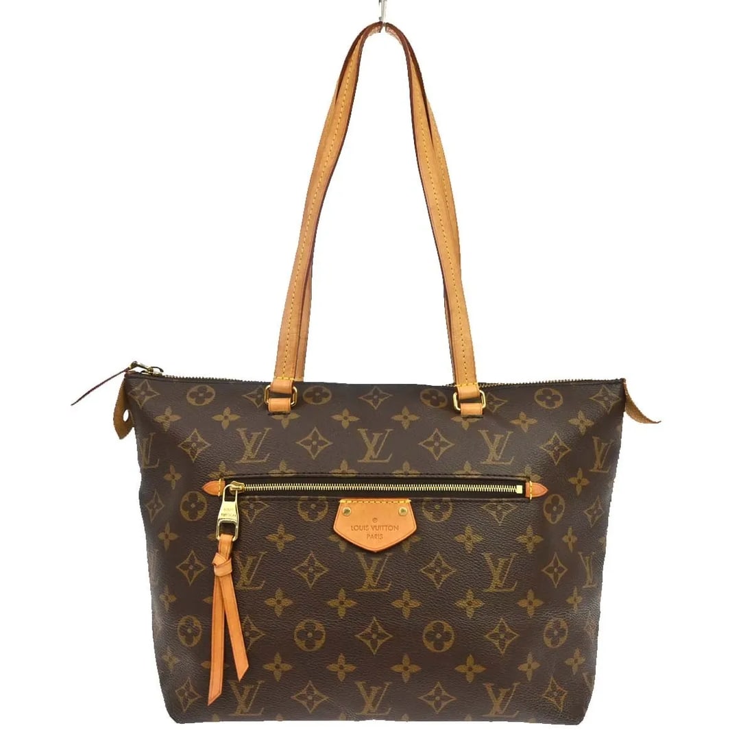 Louis Vuitton Iena Tote Bag in Brown Monogram Canvas: Louis Vuitton Iena Tote Bag in Brown Monogram Canvas Louis Vuitton Iena Tote in brown monogram canvas. This women's bag is made in France and is presented in good used condition with some damage, incl