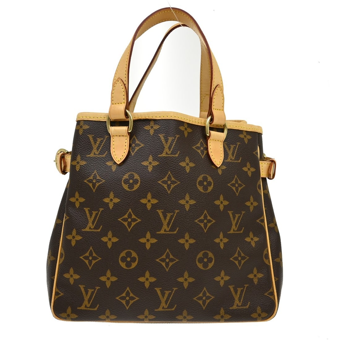 Louis Vuitton Batignolles Monogram Canvas Tote Bag M51156: Louis Vuitton Batignolles Monogram Canvas Tote Bag M51156 Vintage Louis Vuitton Batignolles tote handbag in brown Monogram canvas with leather trim and double handles. This medium tote features a hook