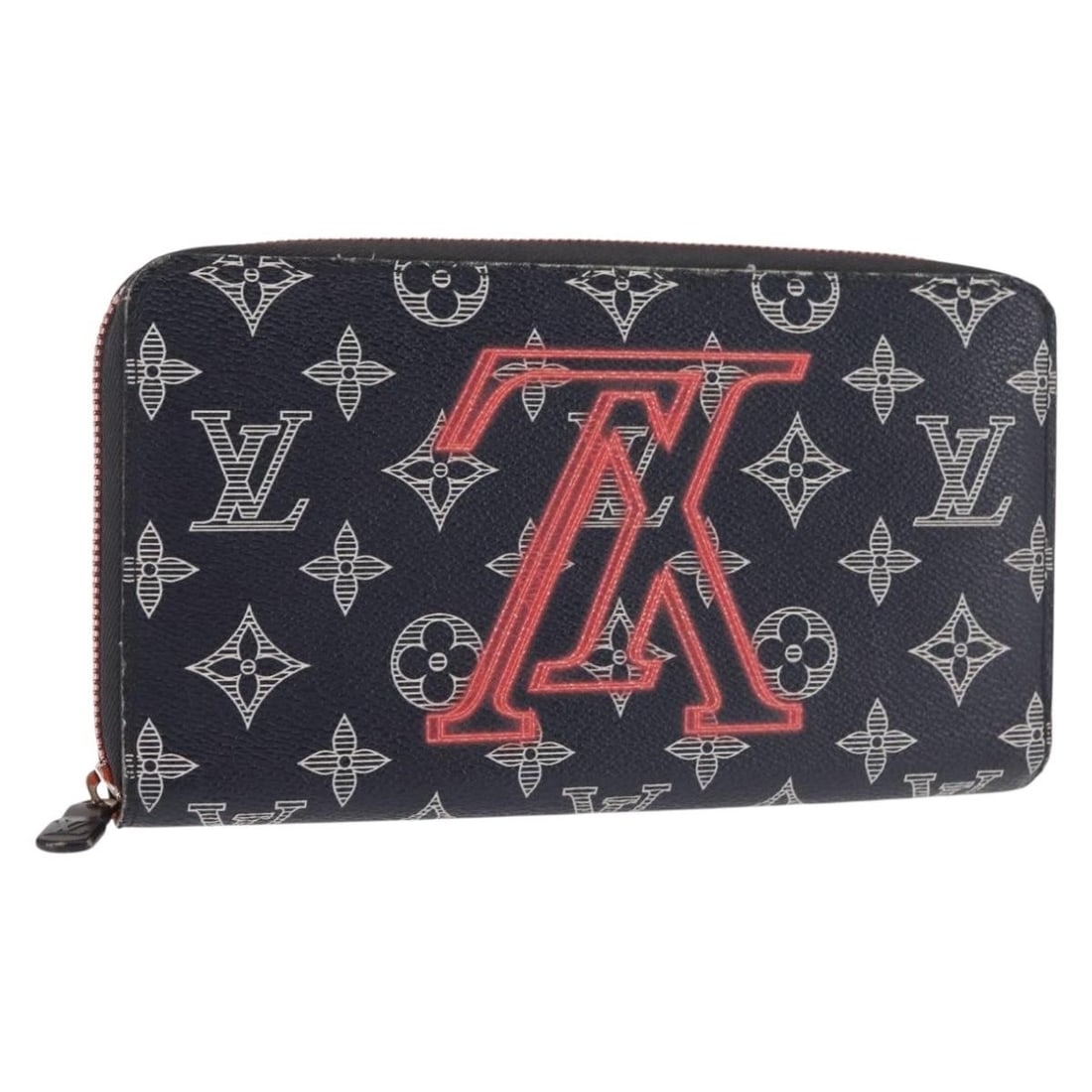 Louis Vuitton M62931 Zippy Organizer Long Wallet Navy Monogram Canvas: Louis Vuitton M62931 Zippy Organizer Long Wallet Navy Monogram Canvas Louis Vuitton Ink Upside Down Zippy Organizer long wallet in navy Monogram canvas. Made in Spain, this wallet is offered as the it