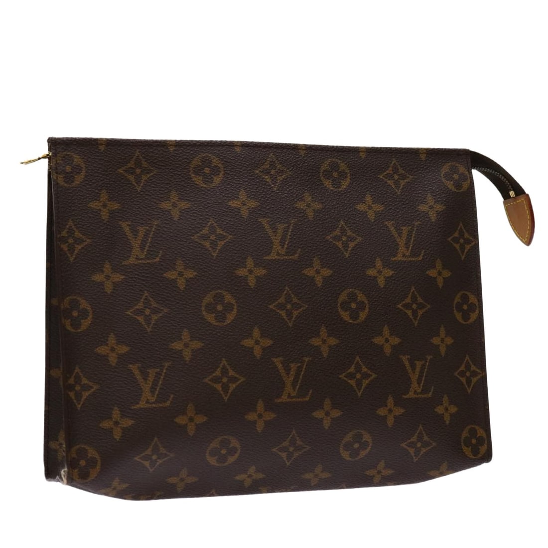 Louis Vuitton M47542 Poche Toilette 26 Monogram Canvas Pouch: Louis Vuitton M47542 Poche Toilette 26 Monogram Canvas Pouch Louis Vuitton Monogram Poche Toilette 26 pouch in Monogram canvas, made in France. This women's pouch is offered as the item only; box and 