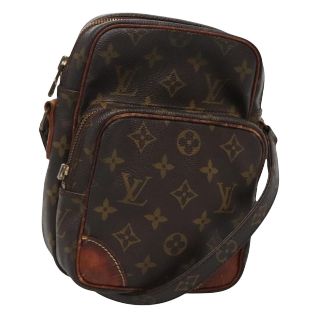 Louis Vuitton Amazon Monogram Canvas Shoulder Bag M45236 France: Louis Vuitton Amazon Monogram Canvas Shoulder Bag M45236 France This is a Louis Vuitton Monogram Amazon Shoulder Bag, model M45236, crafted from the brand's signature monogram canvas. The bag is desig