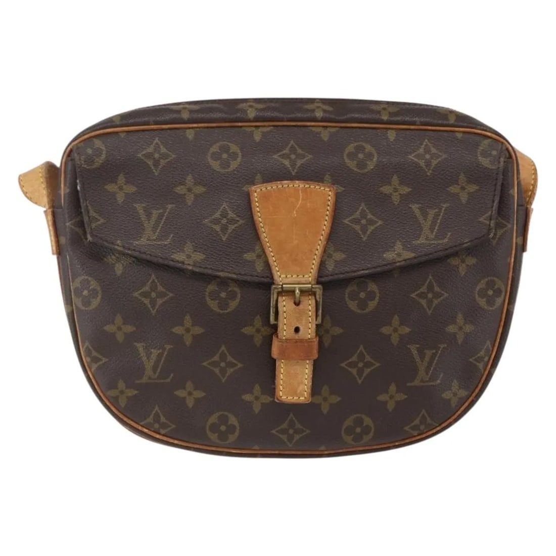 Jeune Fille Brown Canvas Shoulder Bag by Louis Vuitton: Jeune Fille Brown Canvas Shoulder Bag by Louis Vuitton This Louis Vuitton Jeune Fille handbag features the iconic Monogram canvas in brown and is designed for women. The bag is crafted in France and o