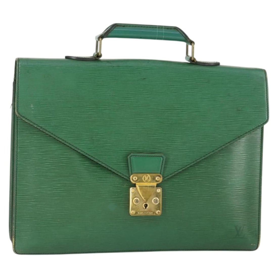 Louis Vuitton Epi Leather Green Serviette Conseiller Briefcase M54424 (1 of 18)