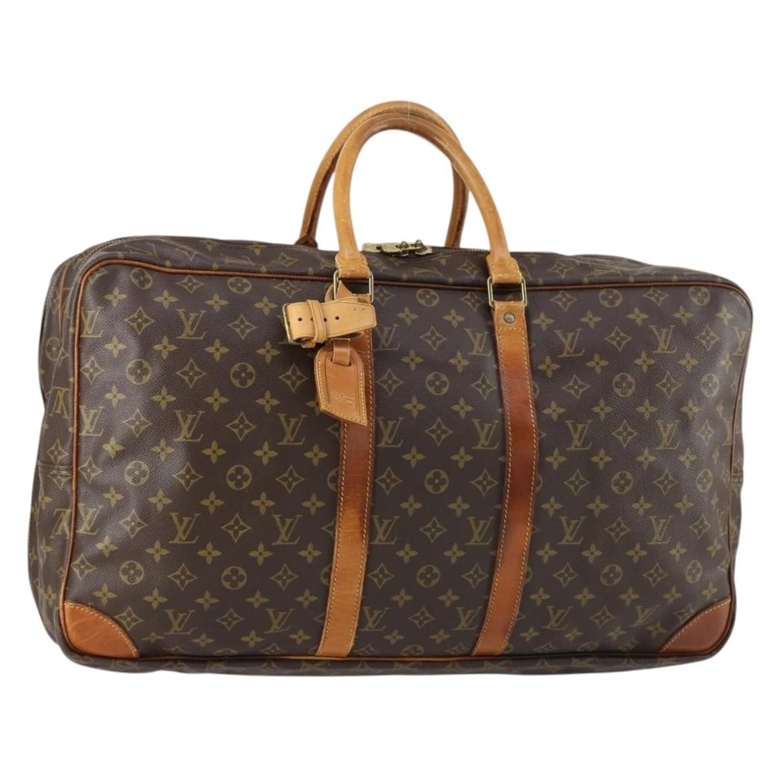 LOUIS VUITTON Monogram Sac 54H Boston Bag M41383 Authentic: LOUIS VUITTON Monogram Sac 54H Boston Bag M41383 Authentic Presenting the LOUIS VUITTON Monogram Sac 54H Earl Boston Bag, a luxurious accessory crafted from premium Monogram Canvas. This stylish Bosto