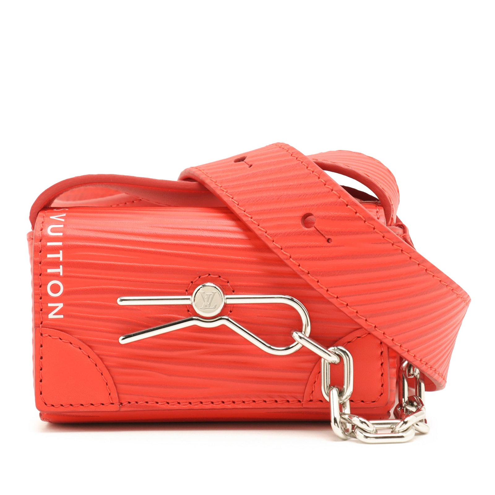 Louis Vuitton Micro Steamer XL Epi Leather Crossbody Bag Red (1 of 8)