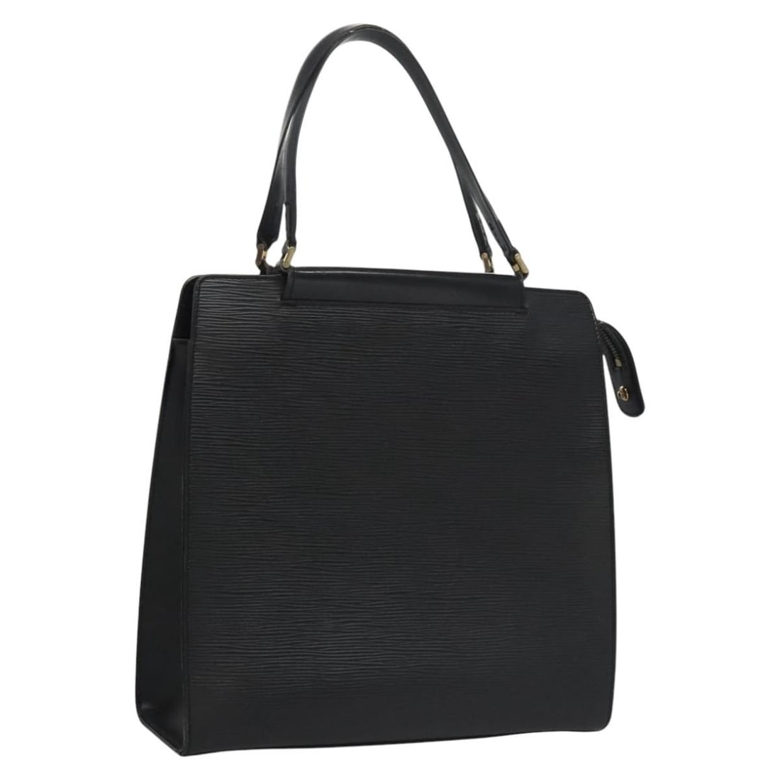 Louis Vuitton Figari MM Epi Leather Black Handbag M52002: Louis Vuitton Figari MM Epi Leather Black Handbag M52002 This Louis Vuitton Epi Figari MM handbag in black features durable Epi leather and a structured silhouette. Designed for women, it offers a spa