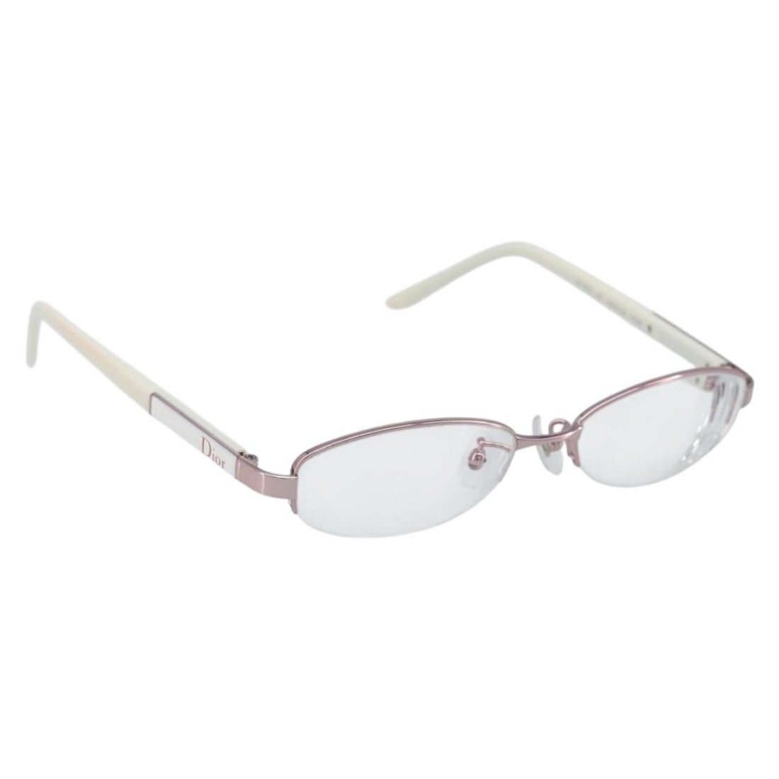 Pink Plastic Women's Glasses by Christian Dior: Pink Plastic Women's Glasses by Christian Dior These Christian Dior women's glasses feature a pink plastic frame and are designed for everyday use. Made in Japan, they come with prescription lenses al