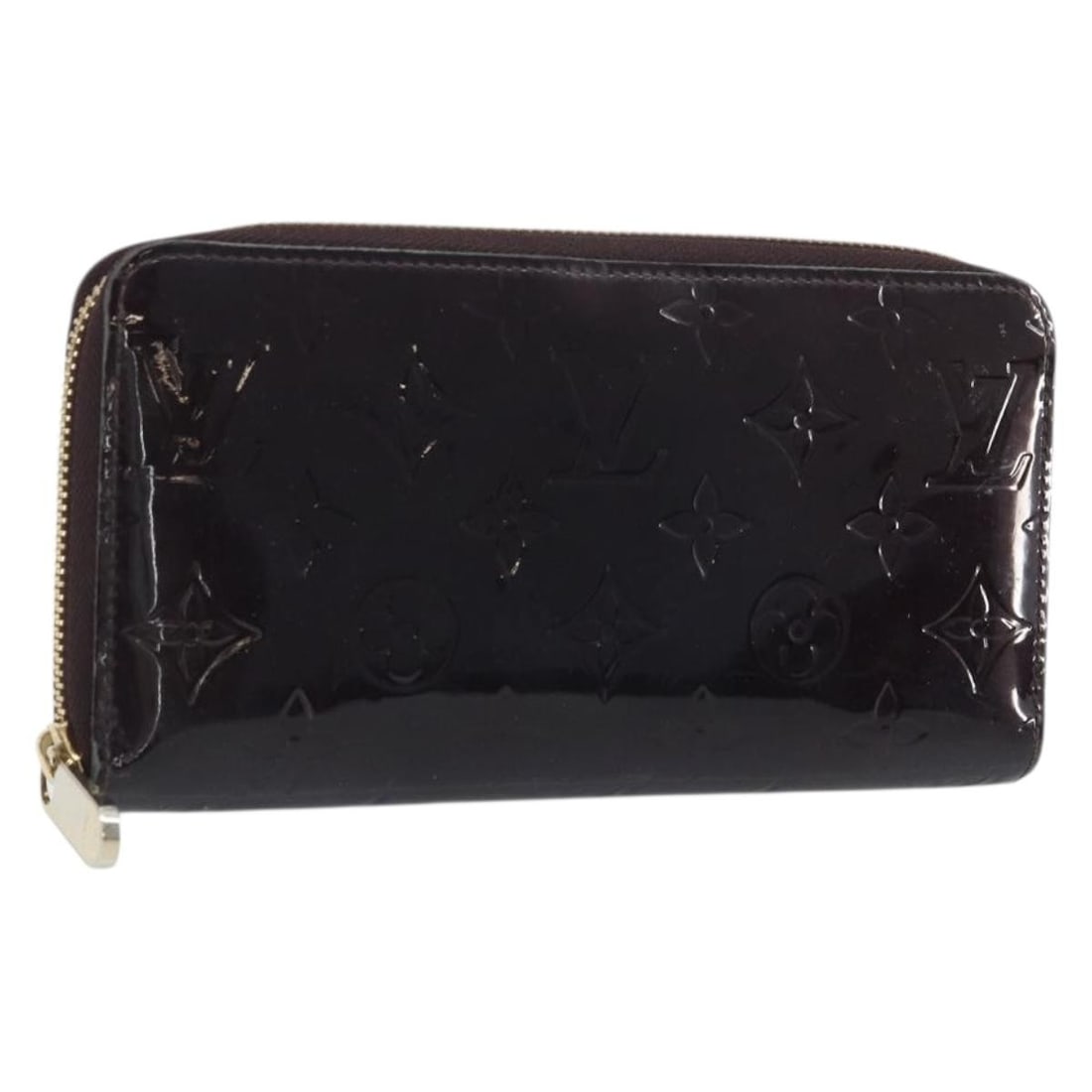 Louis Vuitton Amarante Vernis Zippy Patent Leather Long Wallet M93522: Louis Vuitton Amarante Vernis Zippy Patent Leather Long Wallet M93522 This is a Louis Vuitton Monogram Vernis Zippy Long Wallet in Amarante, crafted from patent leather. Designed for women, the wallet