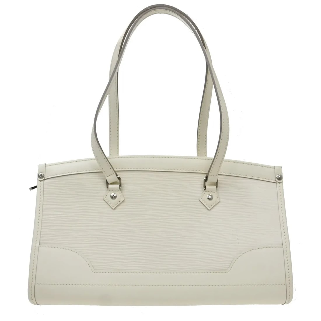 Louis Vuitton Madeleine White Epi Leather Handbag (1 of 16)