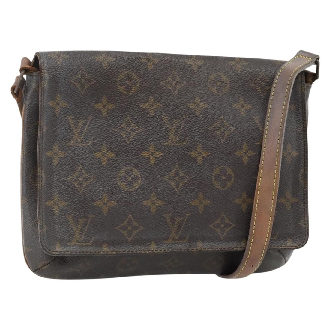 Louis Vuitton Musette Tango Monogram Canvas Shoulder Bag M51388: Louis Vuitton Musette Tango Monogram Canvas Shoulder Bag M51388 This is a Louis Vuitton Monogram Musette Tango Long Strap Shoulder Bag, crafted from signature monogram canvas. The bag features an adju