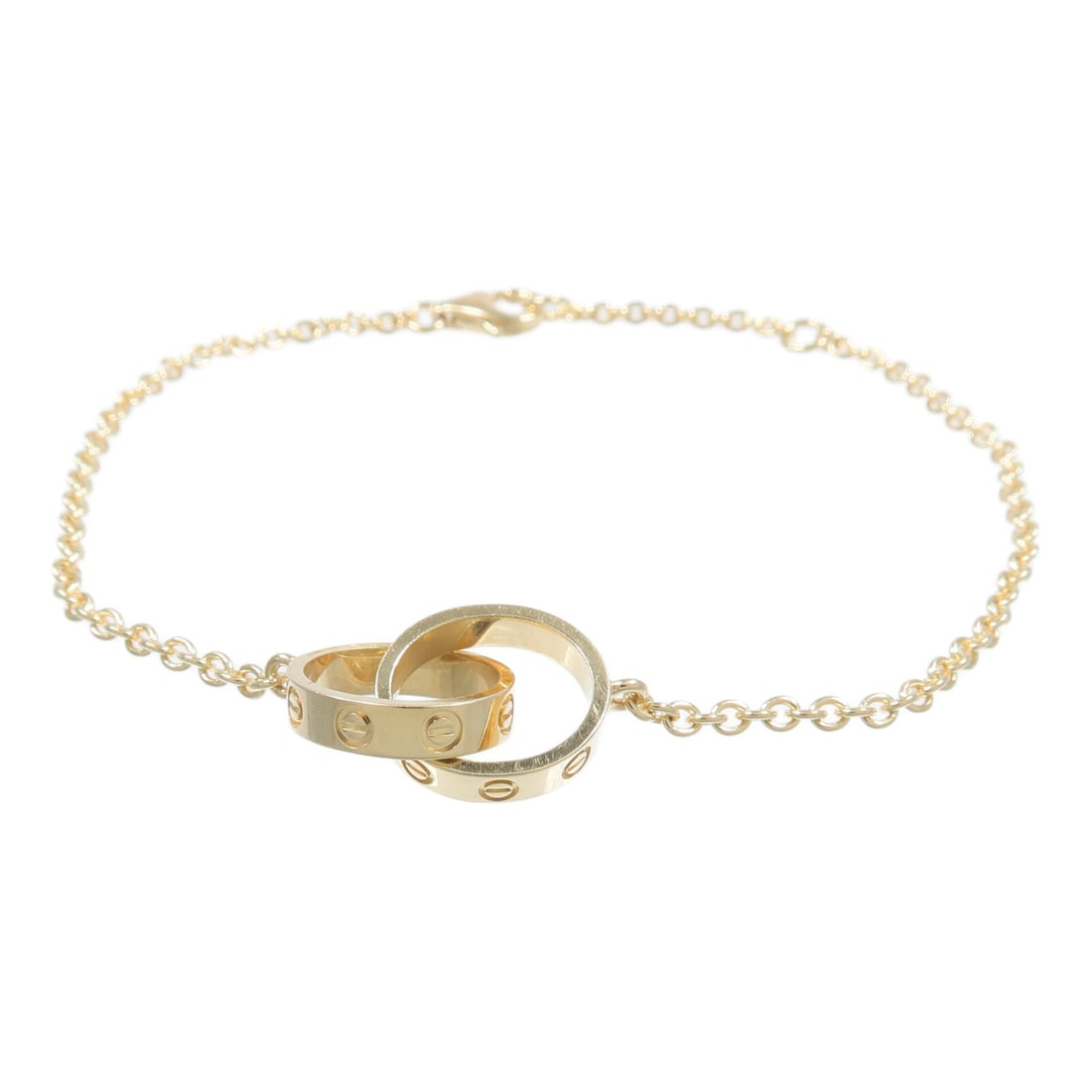 Cartier CRB6091000 Love Chain Bracelet 18K Yellow Gold (1 of 10)