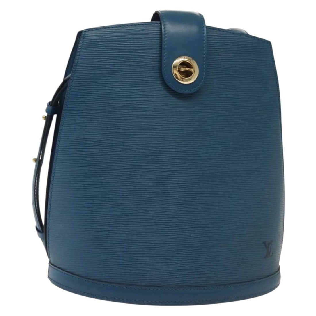 LOUIS VUITTON Epi Cluny Shoulder Bag Blue M52255 Made in France: LOUIS VUITTON Epi Cluny Shoulder Bag Blue M52255 Made in France This authentic Louis Vuitton Epi Cluny Shoulder Bag is crafted from durable Epi leather in a striking blue hue. The bag features a struc