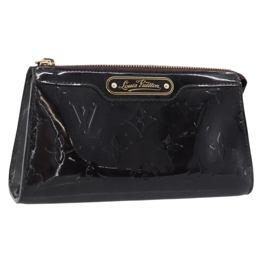 Louis Vuitton M93564 Vernis Cosmetic Pouch Amarante Patent Leather (1 of 18)