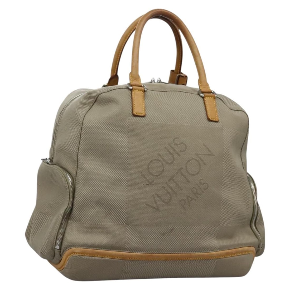 Louis Vuitton Damier Geant Canvas Avantulier Tail Boston Bag M93060: Louis Vuitton Damier Geant Canvas Avantulier Tail Boston Bag M93060 This is a Louis Vuitton Damier Geant Avantulier Boston Bag in the color Tail, crafted from durable Damier Geant canvas. Designed for