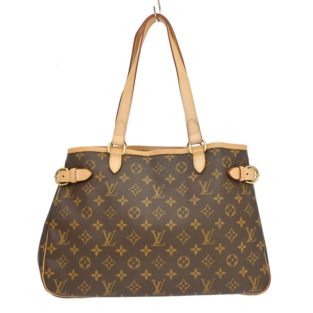Louis Vuitton Batignolles Horizontal Monogram Canvas Tote M51154: Louis Vuitton Batignolles Horizontal Monogram Canvas Tote M51154 Vintage Louis Vuitton Batignolles Horizontal tote bag in brown Monogram canvas with leather trim and gold-plated hardware. This women's