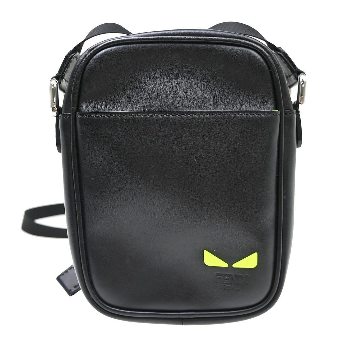 Fendi 7VA456 A7TE I See You black leather crossbody bag (1 of 8)