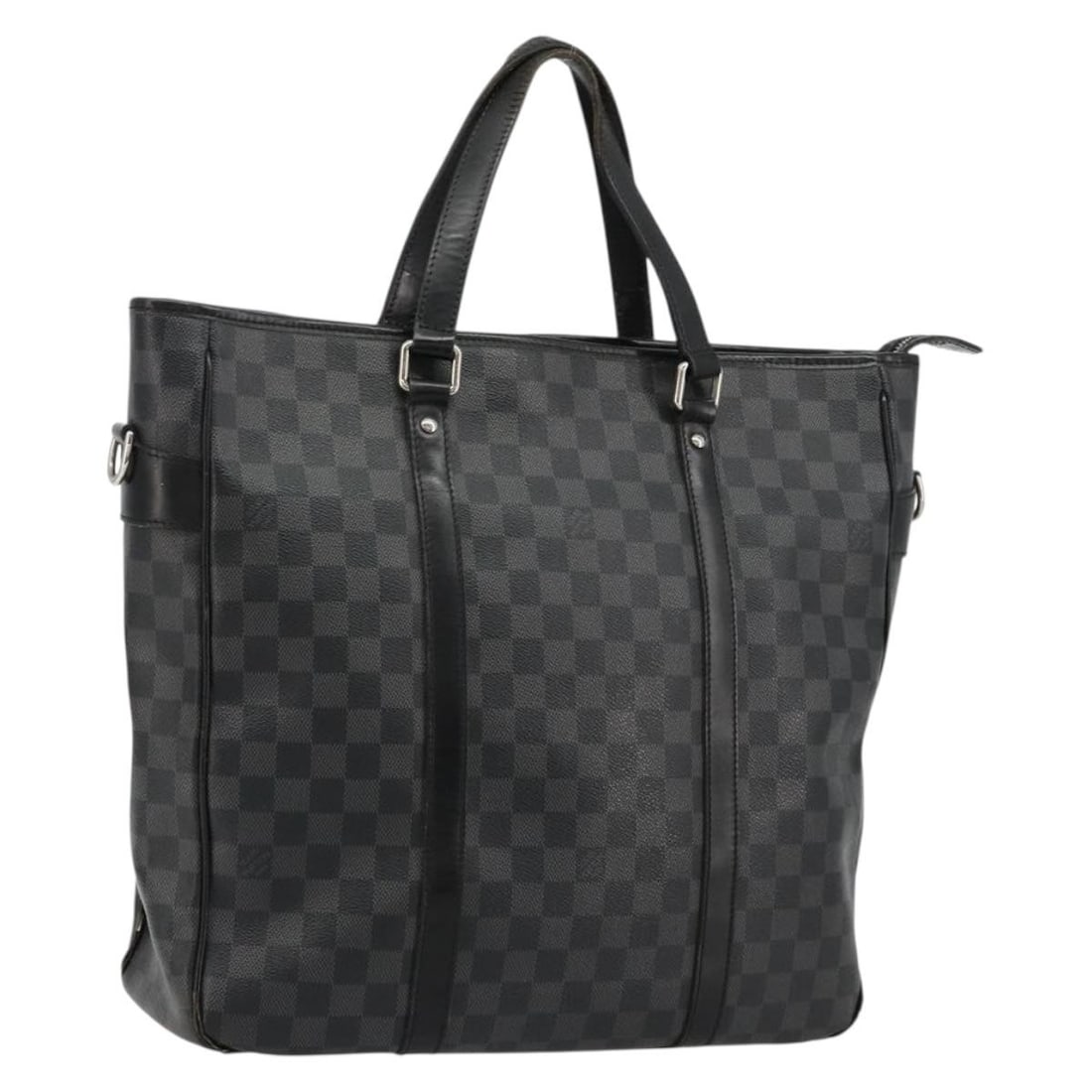 Louis Vuitton Tadao Damier Graphite Canvas Shoulder Bag N51192 (1 of 18)