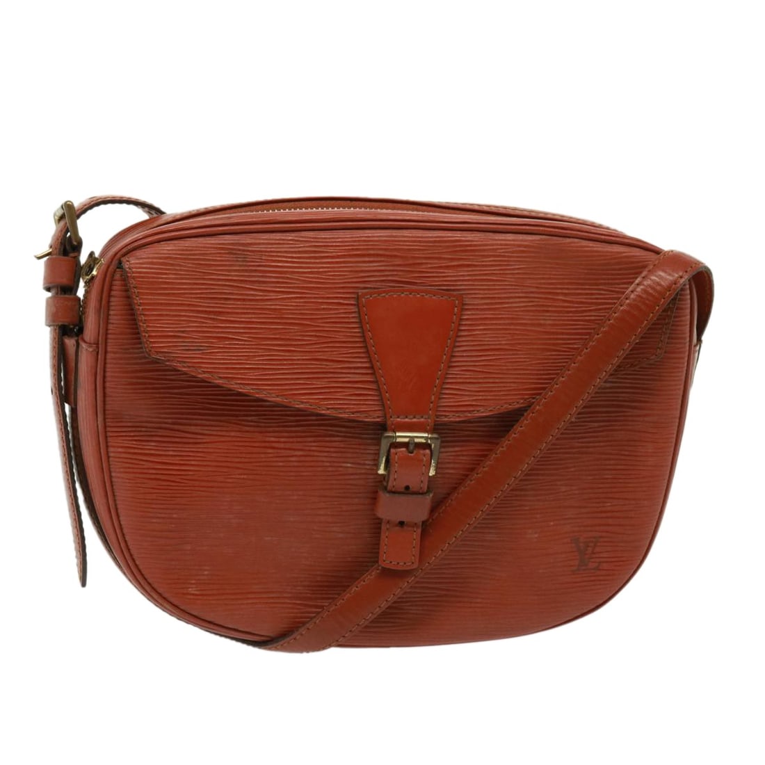 Louis Vuitton Jeune Fille MM Brown Epi Leather Shoulder Bag M52153: Louis Vuitton Jeune Fille MM Brown Epi Leather Shoulder Bag M52153 Louis Vuitton Jeune Fille MM shoulder bag in brown Epi leather. This women's bag was made in France and features an adjustable should