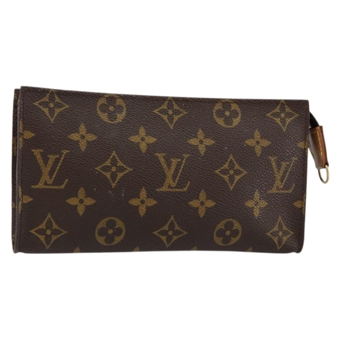 LOUIS VUITTON Monogram Canvas Bucket GM Accessory Pouch Auth SP0978: LOUIS VUITTON Monogram Canvas Bucket GM Accessory Pouch Auth SP0978 The LOUIS VUITTON Monogram Bucket GM Accessory Pouch, crafted from iconic Monogram Canvas, offers a stylish and functional accessory