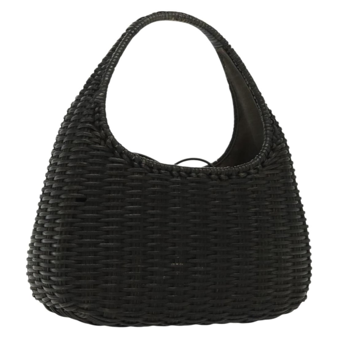 Brown Wood Hand Bag Salvatore Ferragamo Italy: Brown Wood Hand Bag Salvatore Ferragamo Italy Brown Salvatore Ferragamo handbag for women, made in Italy. This piece shows heavy use with rubbing to the exterior, handle, interior, and corners, along 