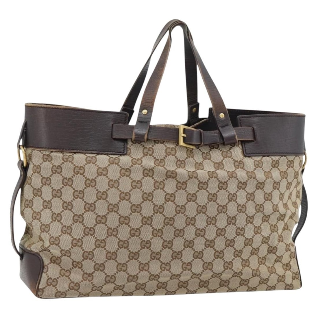 Gucci 106251 GG Canvas Beige Gold Womens Handbag: Gucci 106251 GG Canvas Beige Gold Womens Handbag Gucci handbag in beige and gold GG canvas, made in Italy. This women's bag is offered as the item only; the box and dust bag are not included. Conditio