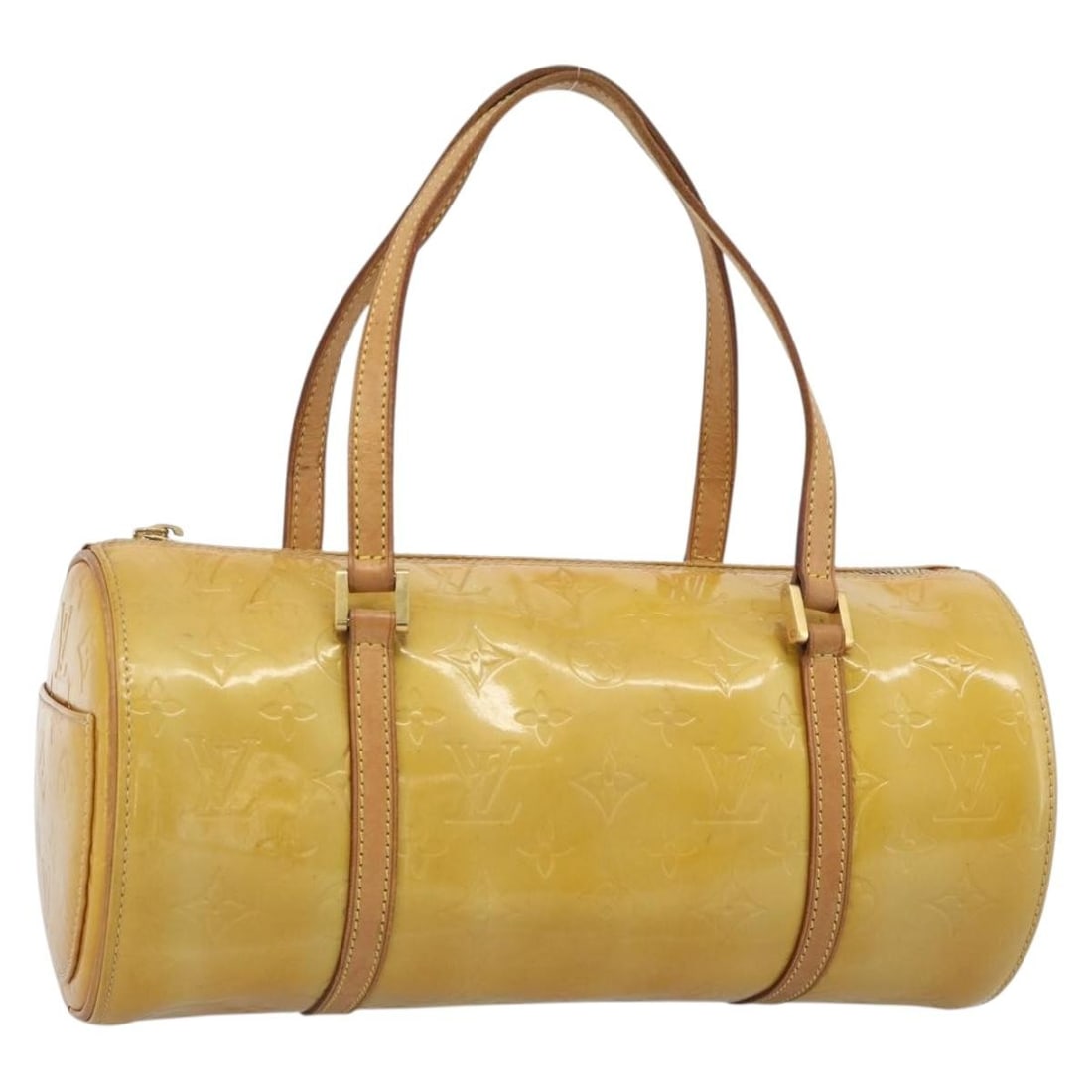 Louis Vuitton Vernis Bedford Beige Patent Leather Handbag M91006 (1 of 18)