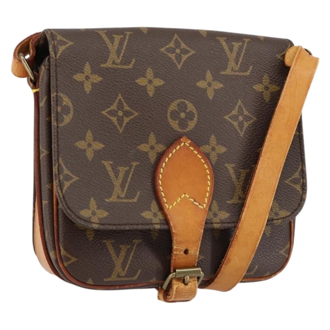 LOUIS VUITTON Monogram Cartouchiere PM Shoulder Bag M51254 Auth: LOUIS VUITTON Monogram Cartouchiere PM Shoulder Bag M51254 Auth This authentic Louis Vuitton Monogram Cartouchiere PM Shoulder Bag (M51254) is a stylish accessory crafted in France from durable monogr