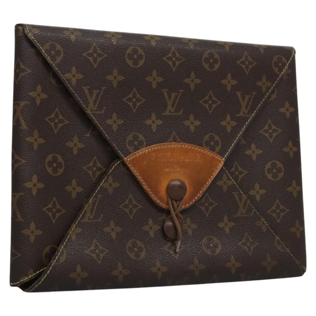 Louis Vuitton M99045 Visionaire Monogram Canvas Briefcase: Louis Vuitton M99045 Visionaire Monogram Canvas Briefcase Louis Vuitton Visionaire briefcase in Monogram canvas. This women's briefcase is made in France and includes the item only; the original box a