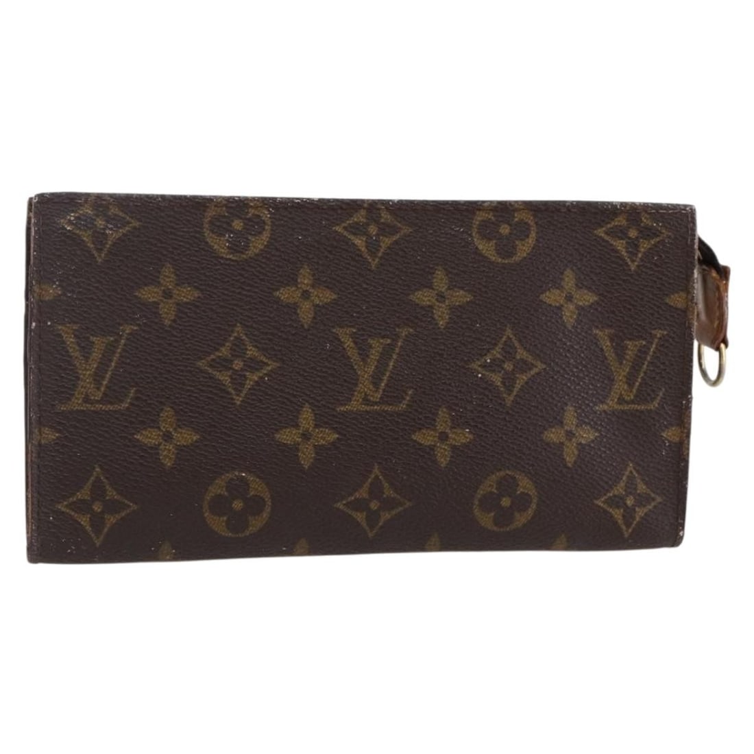 LOUIS VUITTON Monogram Canvas Accessory Pouch Made in France Authenticated: LOUIS VUITTON Monogram Canvas Accessory Pouch Made in France Authenticated This Louis Vuitton Monogram Bucket GM Accessory Pouch showcases the iconic Monogram Canvas in a versatile design. Measuring a